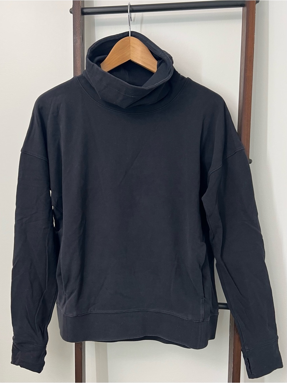 Lululemon Black Turtleneck Pullover
